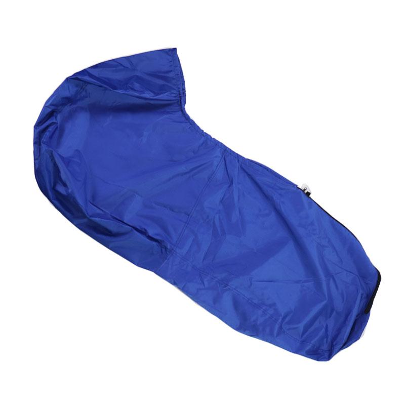 420D 6-225HP Лодка с полной крышкой подвесного двигателя Водонепроницаемый солнцезащитный козырек Пыленепроницаемая защита Синий для двигателя 6-225HP