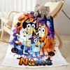 Halloween Friends Celebration Personalized Name Blanket Multi-purpose Personalized Blanket Soft & Cozy Great for Home Decor Picnics Living Room Beddin