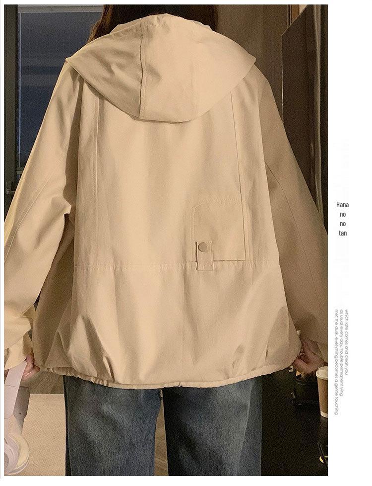 Ветровка с капюшоном свободного кроя Off-White