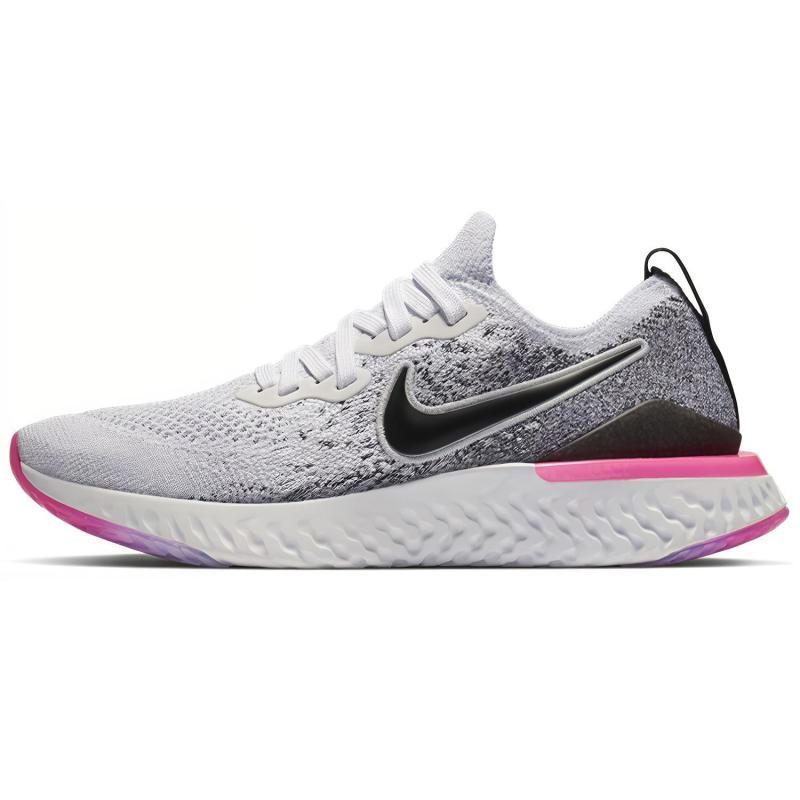 Nike Epic React Flyknit 2 Oreo Pink Women's Sneakers BQ8927-103