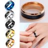 Водонепроницаемые ювелирные изделия, чувствительные к температуре кольца, титановая сталь, кольцо с температурой эмоций для женщин и мужчин, интеллектуальные аксессуары для свадьбы