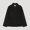 She S miSS Wool Collar Handmade Jacket Swhjko42010 Bk