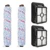 Multi-surface Vacuum Cleaner Brush Roller L and Filter Series for Bissell Crosswave 1785Q, 1785F, 1785B Hot Suitable 1608022