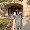 Women's Autumn And Winter Extended Hooded Imitation Mink Fur Coat Thickened And Warm Fur Coat Artificial Fur Mink Fur Coat