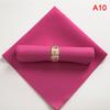 48*48Cm Restaurant Wedding Party Banquet Dinner Polyester Cloth Napkins Restaura