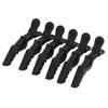6PCS Fashion Salon Hair Clip Alligator Hairdressing Grip ClampsHairgrip Styling Tools(Black)