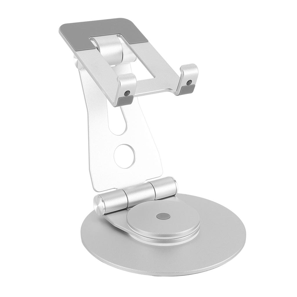 Desk Phone Stand Adjustable Angle Height Prevent Slip Metal Universal Fit Portable Cell Phone Desk H