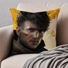 Historical  Game KKingdom Come Deliveranc Cushion Cover Pillowcase Antidustmite Invisible Zipper Short Plush Sofa Cushion