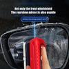 Car Glass Glossy Powerful Car Windshield Cleaner Oil Film Remover Car Window Glass Cleaner Removes Dirt Car Cleaning Brush