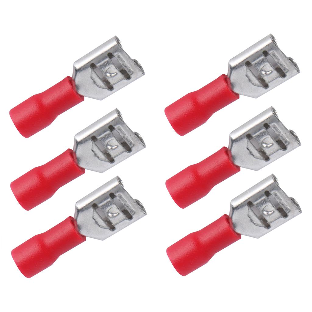 Изолированный плоский соединительный провод FDD1.25‑250 Female прочный долговечный стабильный удобный электрический обжим 