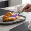 Stainless Steel Spatula for Butter Jam Spreader Cutter, Multi-purpose Kitchen Tool with Curved Accessory Afternoon Tea Blade, Easy Cleaning