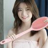Double-Sided Silicone Back Scrubber Long Handle Body Bath Brush Mud Back Scrubber Shower Massage Exfoliation Brush Body Wash