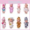 Реборн Спящая Кукла Девочка ПВХ BJD Игрушка с Подвижными Суставами и Мягкой Одеждой