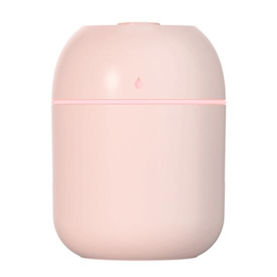 Портативный увлажнитель тумана, 220 мл, интеллектуальное отключение питания, 2 механизма, без излучения, нано-распыление, мягкая лампа, воздушный диффузор для спальни