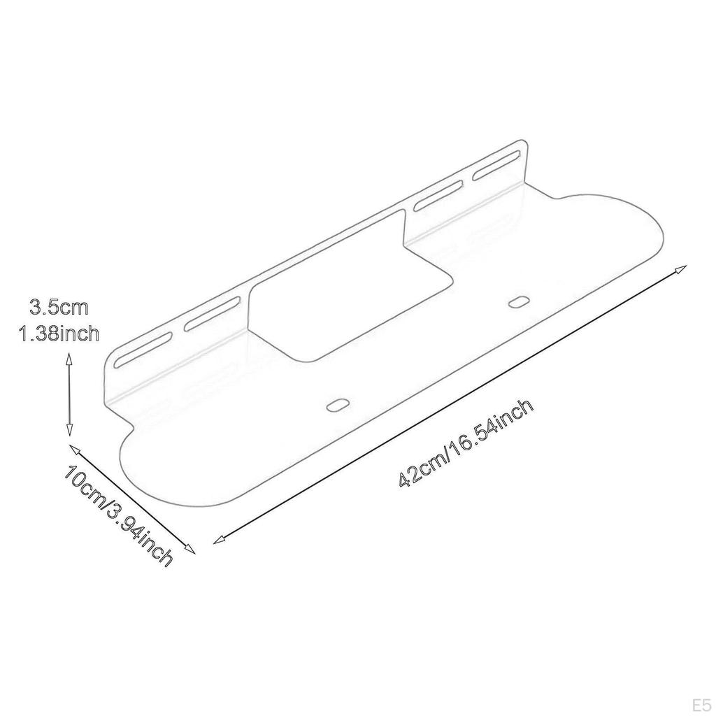 Металлический настенный держатель для звуковой панели, монтажный кронштейн для динамика, экономящий место, аксессуары для дома