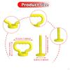 Adjustable Kettlebell Handle Dumbbell Converter Comfortable Multifunction Grip for Weight