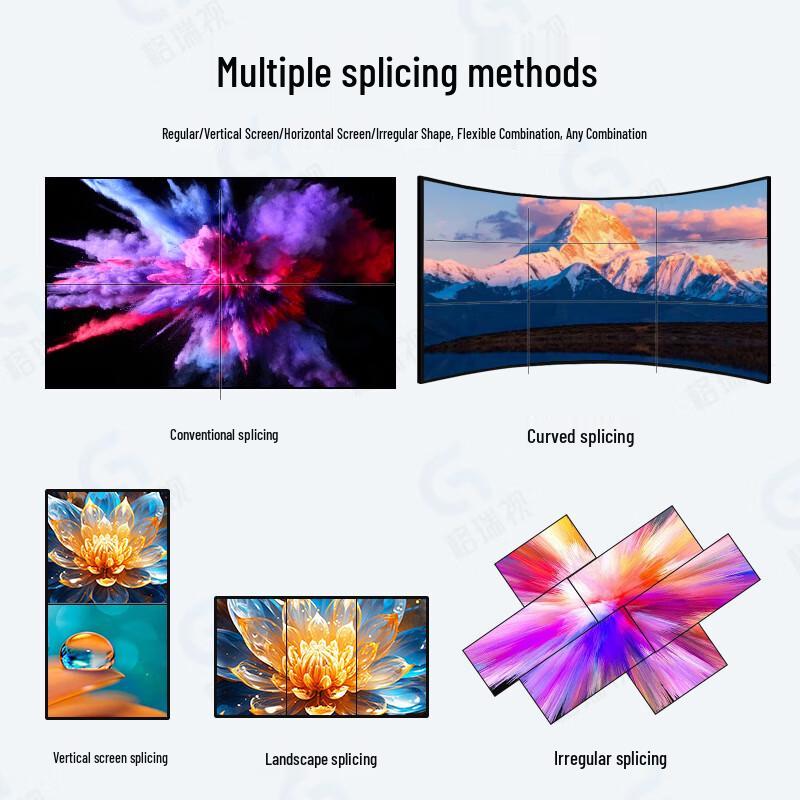 GERUIS 49-inch LCD Video Wall Display (CN version)