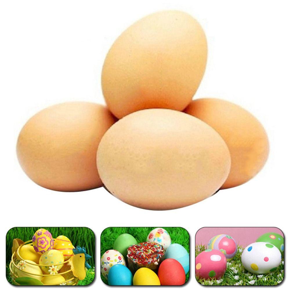 Toy Simulation Eggs Party Supplies Easter Egg Educational Toy Fake Chicken Eggs Artificial Eggs