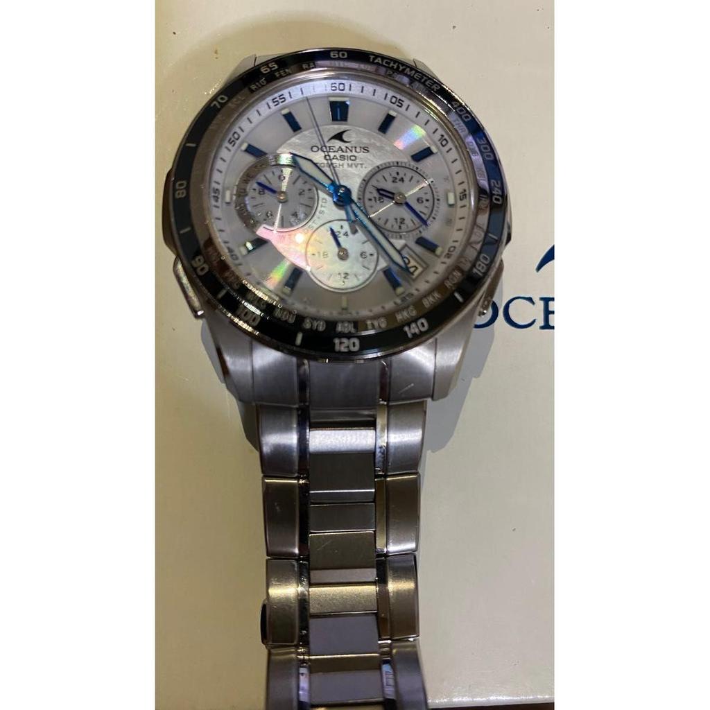 Used Discontinued Casio OCEANUS Manta OCW-S1200