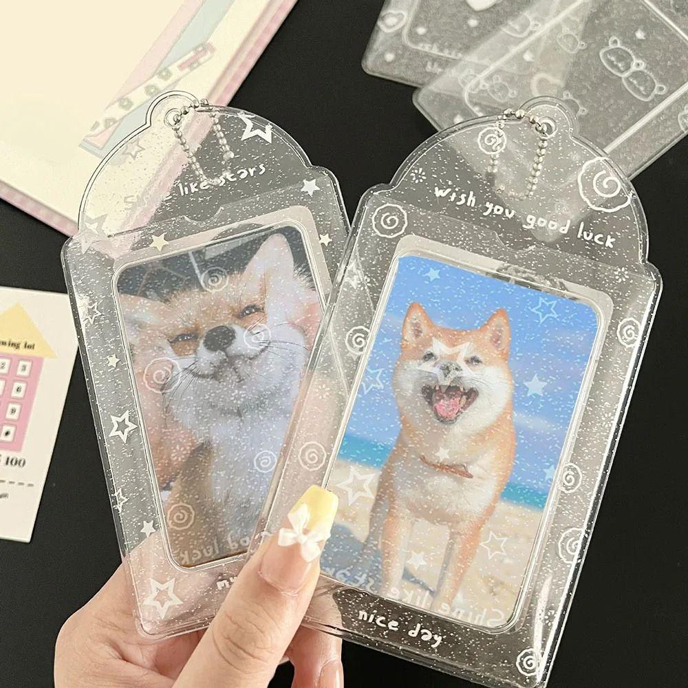 Transparent Small Card Album Card Sleeve Star Album Cute Idol Photocard Holder Student