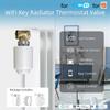 Энергосберегающие решения 97*58,4 мм M30*1,5 Wi-Fi Термостатический клапан Настройка индивидуального расписания отопления Адаптер для системы отопления