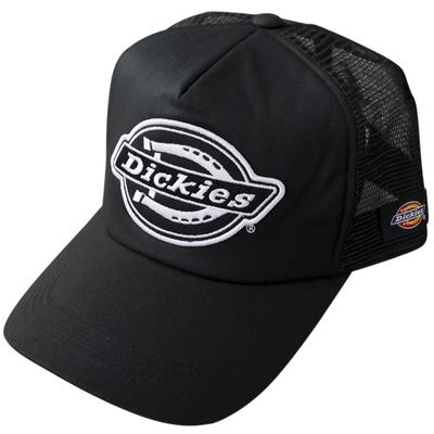 Сетчатая кепка Dickies, Мужская, Женская, Унисекс, Оригинальный логотип, Черная, Американский кэжуал, Уличный стиль, Полностью черная, Размер XL
