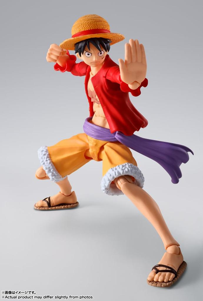 TAMASHII NATIONS ONE PIECE Monkey Luffy Onigashima Invasion 145 мм ABS ПВХ окрашенная подвижная фигурка SHFiguarts D. - - приблизительно. &