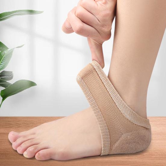 Yousheng 1 пара протекторов для пяток, дышащие, уменьшающие давление, противотрещинные, защитные накладки для пяточных шпор, уход за ногами