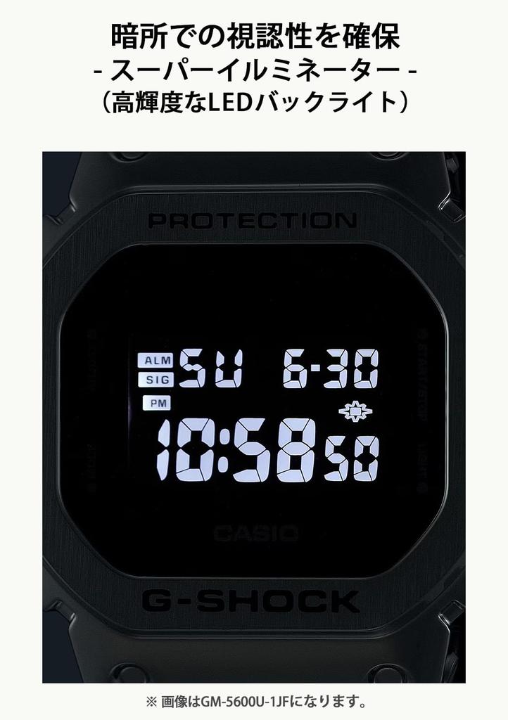 Watch Black [Casio] G-Shock [] GM-5600UG-9JF Men's