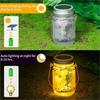 10 Light Fairy Firefly Jar Lids Lamp Hanging Standing Garden Decor Lighting Fashion Pendant Light