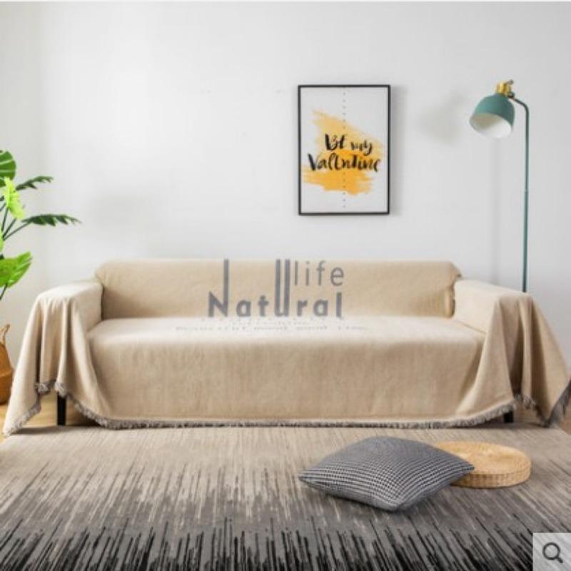 Полотенце для дивана Полный чехол Чехол для дивана Тканевый чехол Чехол Полотенце Ткань Подушка Одеяло Все включено Универсальный Скандинавский стиль Инс стиль