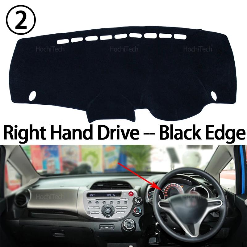 Car Dashboard Cover Avoid Light Pad Instrument Panel Mat Case Carpets for Honda Fit Jazz 2008-2013 GE6 GE7 GE8 GE9
