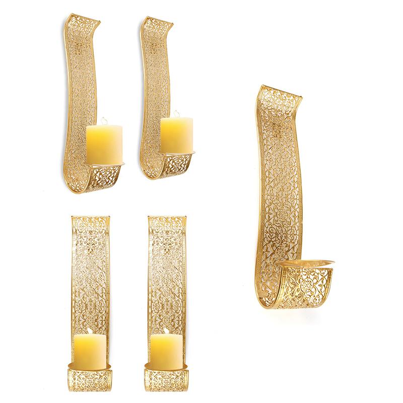 S-образный железный настенный подсвечник Iron Art настенный подсвечник с европейским рисунком подсвечник