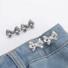 Alloy Adjustable Waist Clip Bowknot Pants Pin Fashion Tighten Waist Button