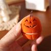 Storage Pumpkin Rings Box Anti-collision Flannel Jewelry Organizer Halloween Jewelry Box  Propose