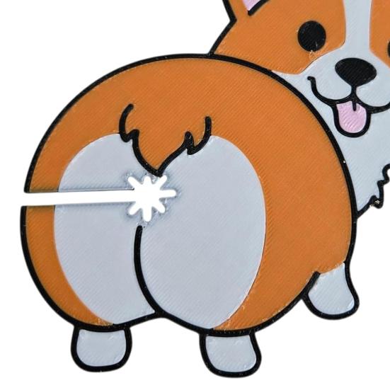 Сумка для хлеба Corgi Butt, многоразовая сумка для хранения закусок в виде задницы собаки, декоративная сумка для хранения кухонных гаджетов, владельцев домашних животных, любителей собак, подарок