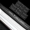 4Pcs Car Threshold Protector Transparent Decorative 3D Sticker For Model 3 Model S Model X Model Y Roadster Bonina Coil