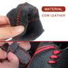 PU Leather Car Gear Handbrake Cover Automobile Interior Manual Handbrake Accessories Box Decoration Gear Handle Head Automo L6P2