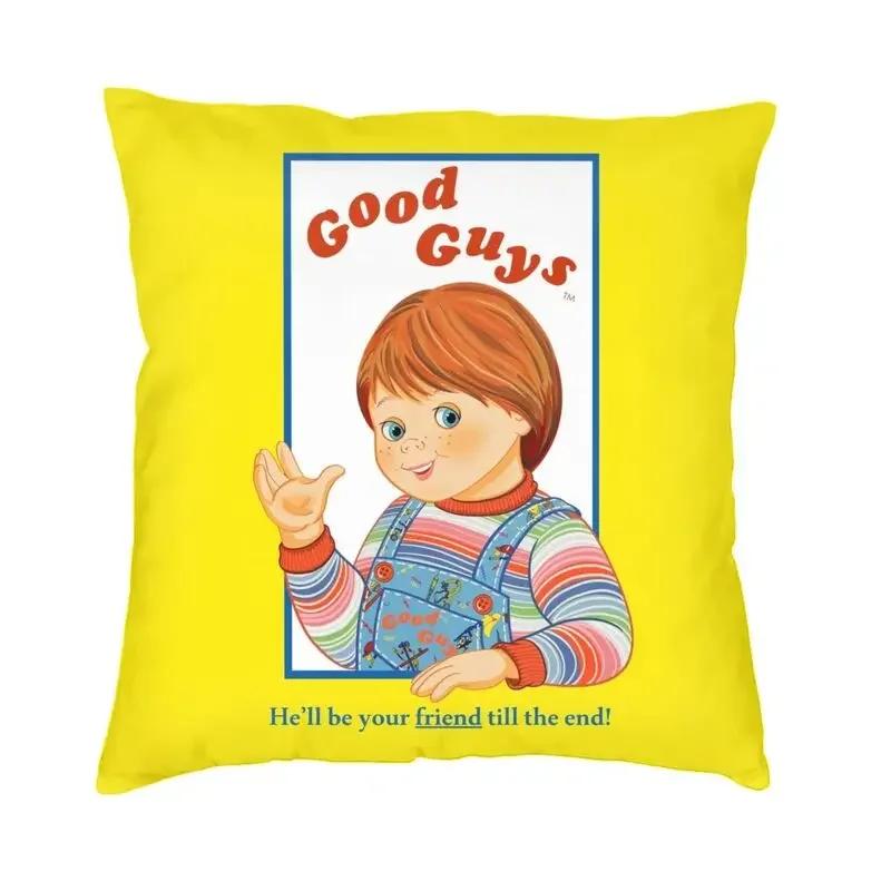 Чехол для подушки Good Guys Carpenter, диван, гостиная, мультяшная детская игрушка, кукла Чаки, квадратная наволочка 45x45 см