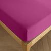 Fitted Sheet 90 X 190 Cm 30 Cm Cap "Premium" for Single Bed - Premium Magenta
