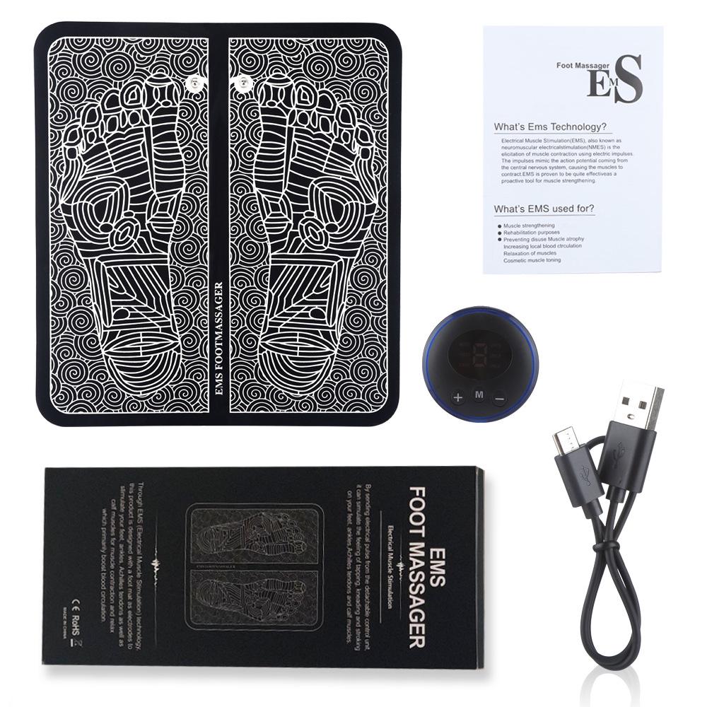 Intelligent EMS Pulse Foot Massager & Therapy Pad