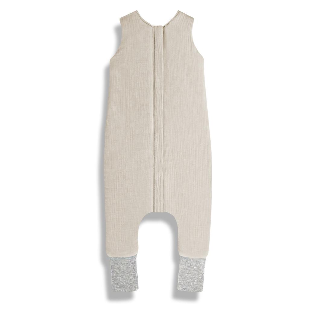 Muslin Footed Sleeping Bag M (3-5 years) Beige