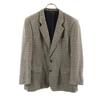 Tweed Wool Tailored Jacket Beige Blazer Men's Used