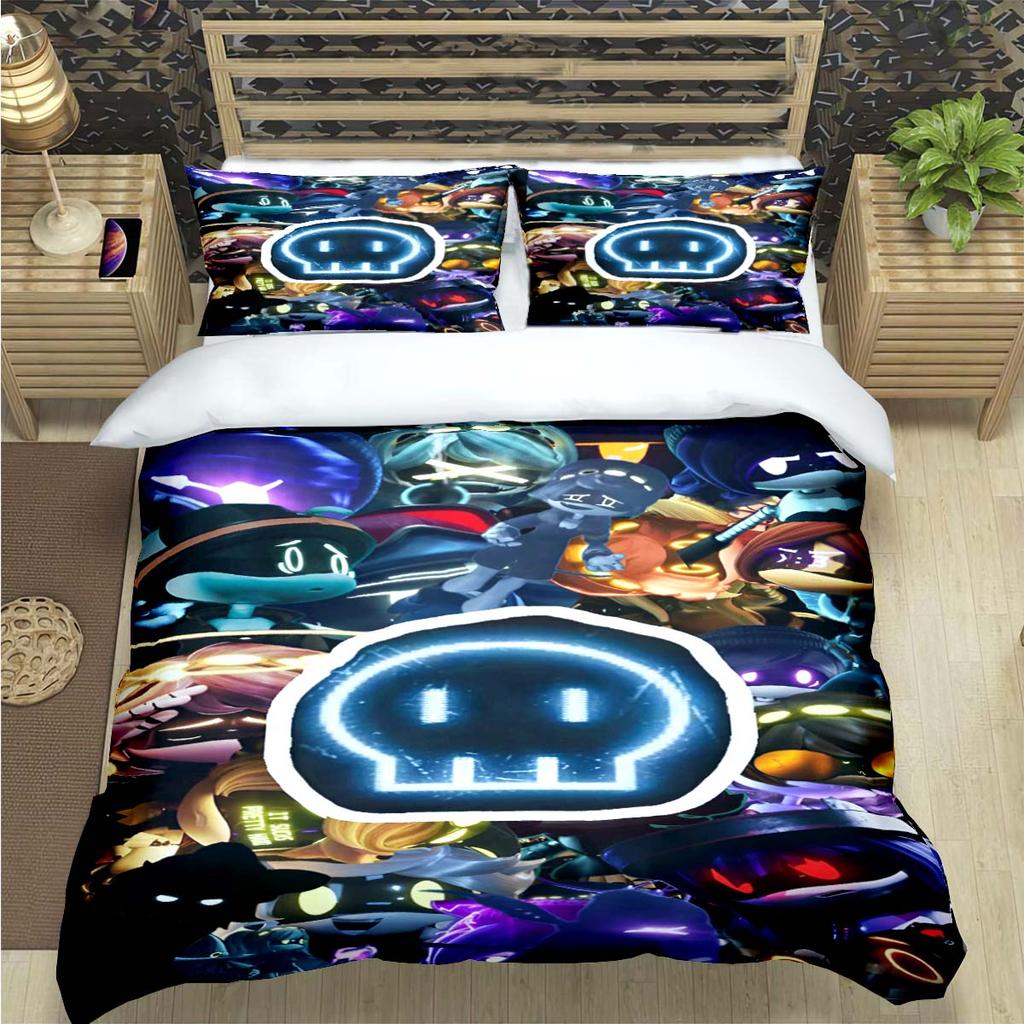 Fashion Hot Cartoon Murder Drone  Print Bedding Set Duvet Cover Comforter Bed  Youth Kids Girl Boys Luxury  Birthday Gift