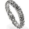Cross Bracelet for Men Solid Stainless Steel Curb Link Chain Ancient Egyptian Style Wristband Jewerly Gifts Patterned Bracelets