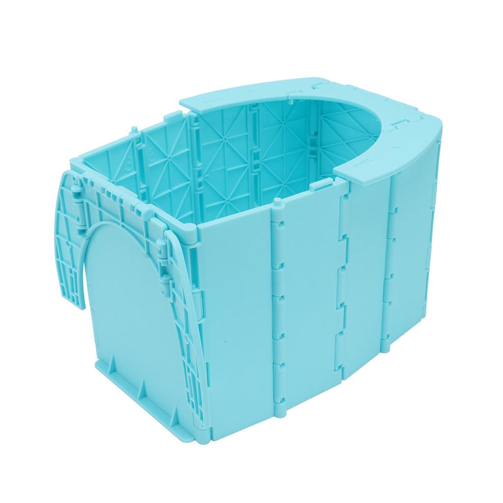 Kids Portable Toilet Portable Foldable Easy Cleaning ABS Potty Training Toilet for Outdoor