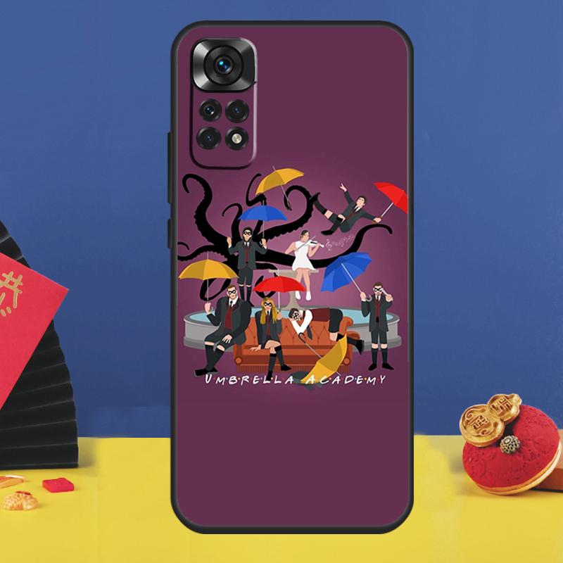 The Umbrella Academy Collage Phone Case For Xiaomi Redmi Note 14 Pro 13 12 9 10 11 15 Pro Plus 10C 12C 13C 14C 15C Cover