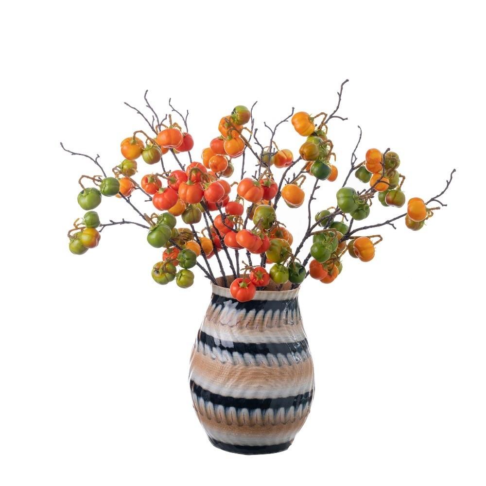 Handmade Artificial Pumpkin Branches Foam Fake Plants Simulation Pumpkin Festival Decoration