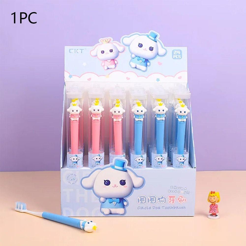 Силиконовая зубная щетка Капибара ПЭТ Аниме Зубные щетки Новая Мультяшная Зубная щетка