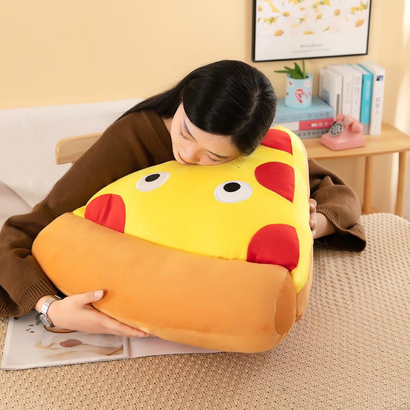 Fast Hamburgers Pizza Food Styling Plush Doll Childrens Birthday Decor Gifts